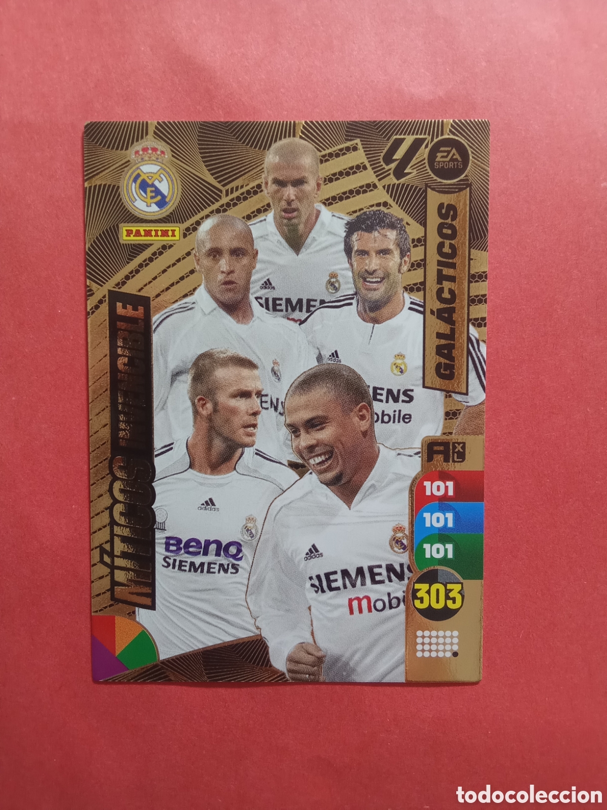 Cromos de F&uacute;tbol: CROMO MITICOS INVENCIBLE GALACTICOS REAL MADRID ADRENALYN 24-25 (VER FOTO)