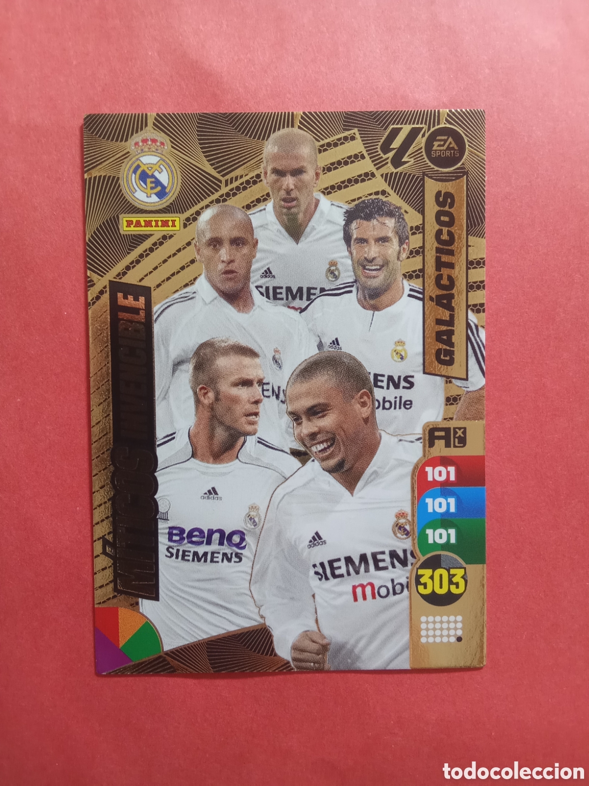 Cromos de F&uacute;tbol: CROMO MITICOS INVENCIBLE GALACTICOS REAL MADRID ADRENALYN 24-25 (VER FOTO)