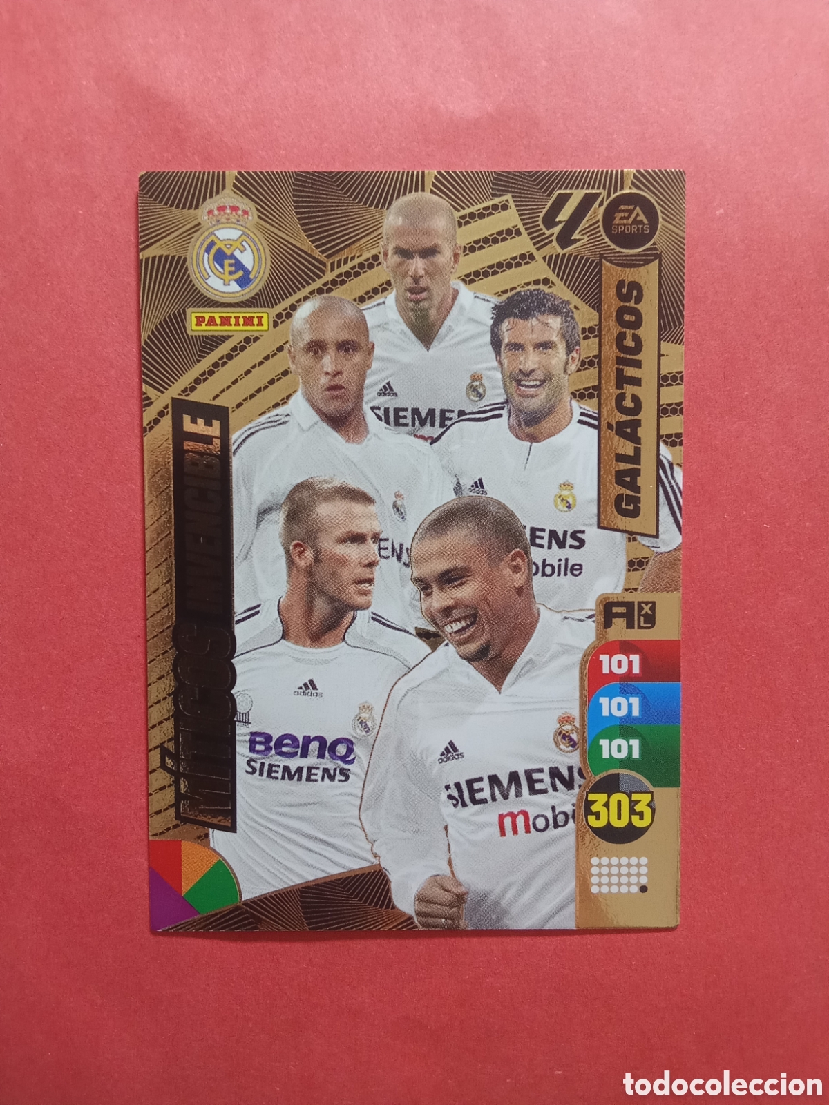 Cromos de F&uacute;tbol: CROMO MITICOS INVENCIBLE GALACTICOS REAL MADRID ADRENALYN 24-25 (VER FOTO)