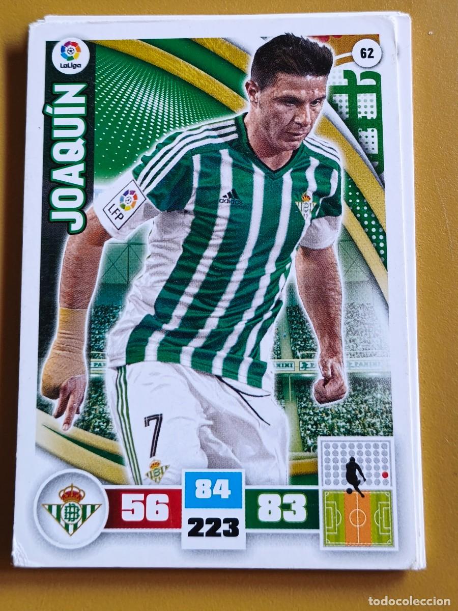 Cromos de f&uacute;tbol: joaquin, adrenalyn 2015 16 - Foto 1