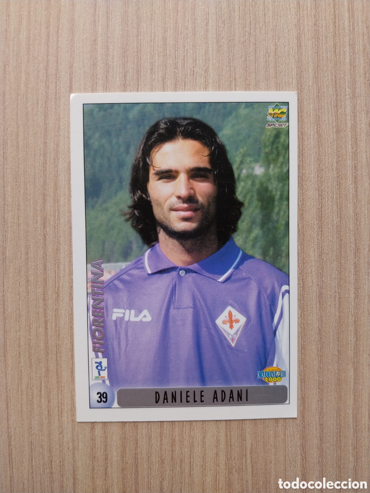 Cromos de F&uacute;tbol: DANIELE ADANI PAUL MICHAEL OKON N&deg; 39 CALCIATORI 1999 2000 99 00 FIORENTINA MUNDICROMO ITALIA CARTA