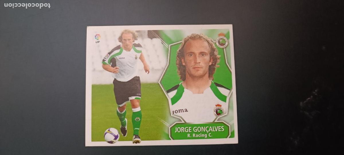 Cromos de F&uacute;tbol: JORGE GON&Ccedil;ALVES FICHAJE 47 RACING DE SANTANDER EDICIONES ESTE 2008 2009 ESTE 08 09 NUEVO SIN PEGAR
