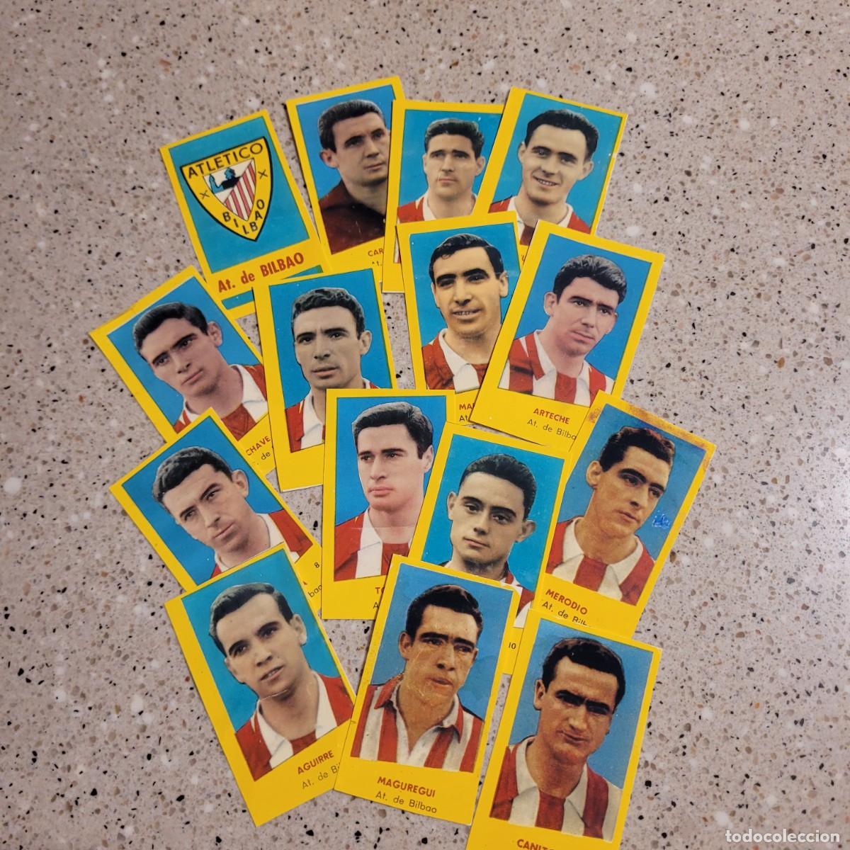 Fu&szlig;ball-Sticker: ATLETICO BILBAO EQUIPO COMPLETO DE CAMPEONES 1961
