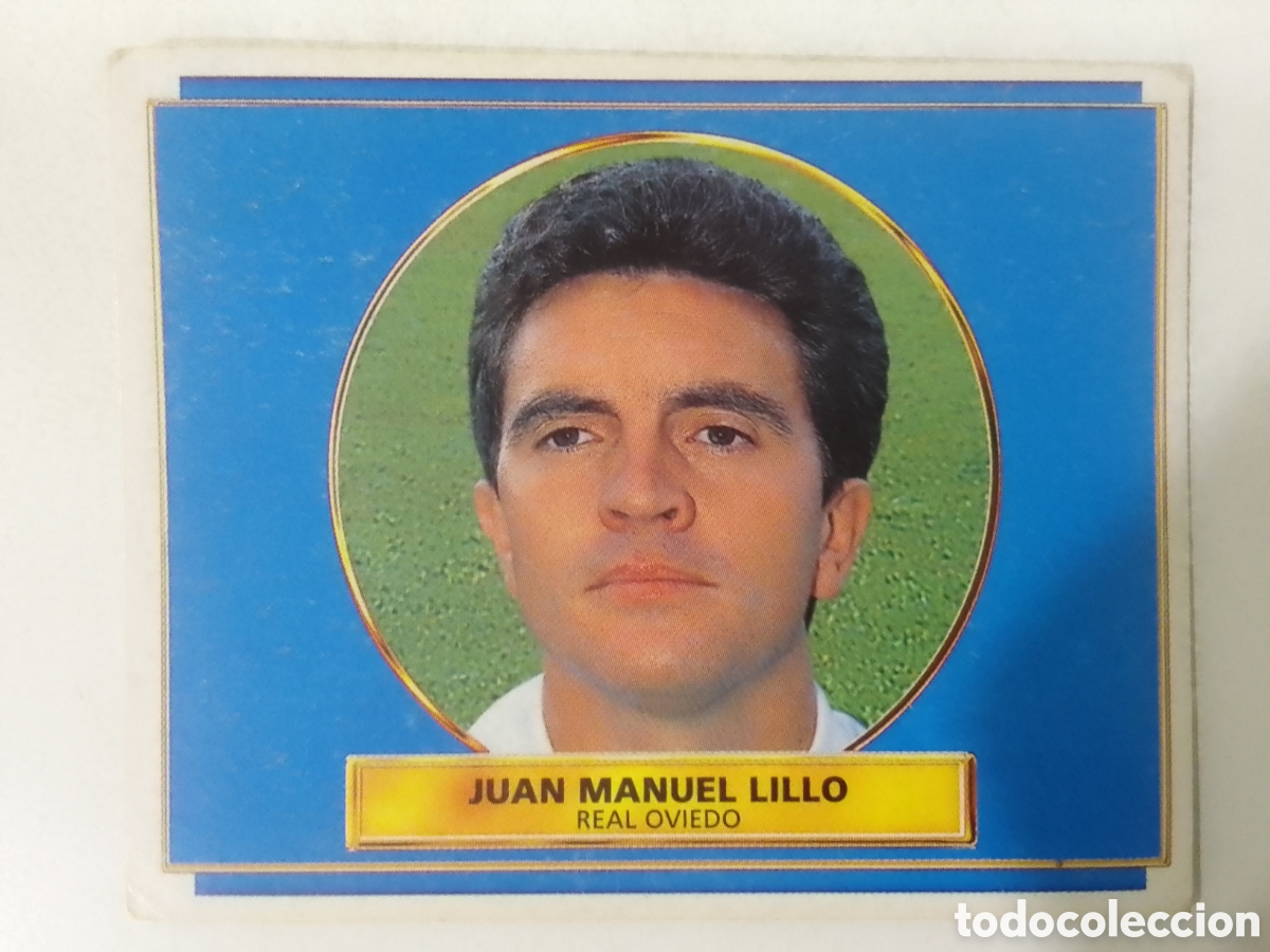 Cromos de F&uacute;tbol: Colecciones Este 96-97 Juan Manuel Lillo &bull; Oviedo.