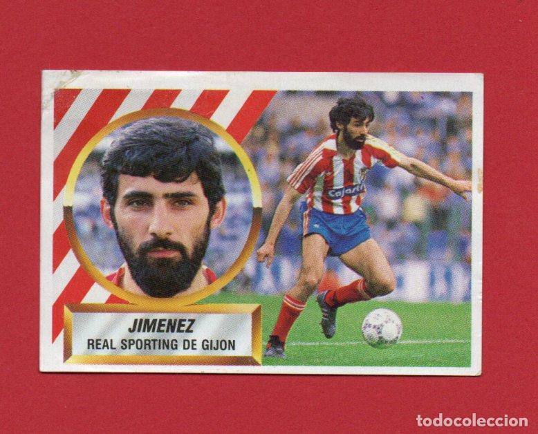 Cromos de F&uacute;tbol: ESTE 88 89 JIMENEZ DEL SPORTING DE GIJON SIN # SIN PEGAR ESTE 1988 1989