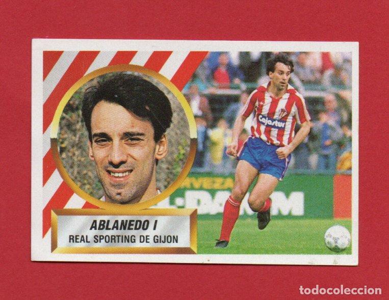 Cromos de F&uacute;tbol: ESTE 88 89 ABLANEDO I DEL SPORTING DE GIJON SIN # NUEVO SIN PEGAR ESTE 1988 1989