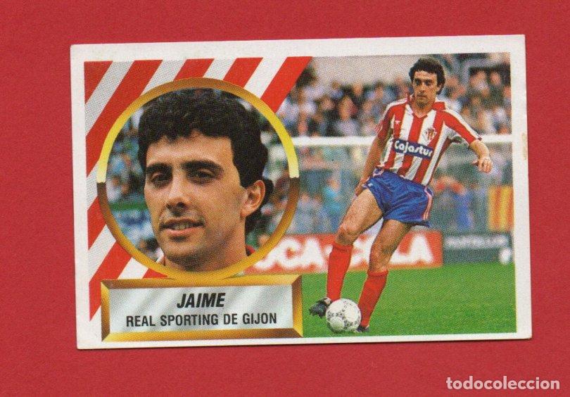 Cromos de F&uacute;tbol: ESTE 88 89 JAIME DEL SPORTING DE GIJON SIN # NUEVO SIN PEGAR ESTE 1988 1989