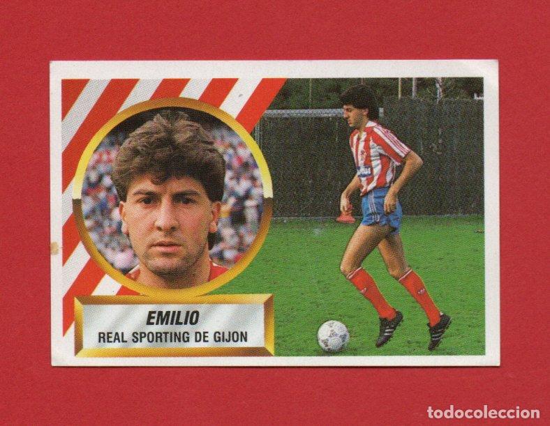 Cromos de F&uacute;tbol: ESTE 88 89 EMILIO DEL SPORTING DE GIJON SIN # NUEVO SIN PEGAR ESTE 1988 1989