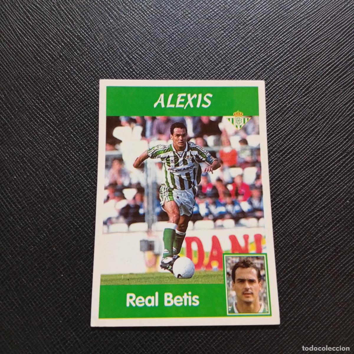 Cromos de F&uacute;tbol: 57 ALEXIS REAL BETIS PANINI 1997 1998 CROMO FUTBOL 97 98 - SIN PEGAR - A158 PG460