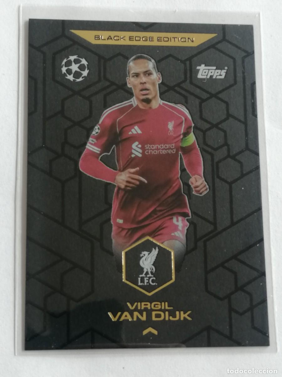 Cromos de F&uacute;tbol: TOPPS MATCH ATTAX 2025 2026 BE1 BE 1 VIRGIL VAN DIJK ATTAX 26