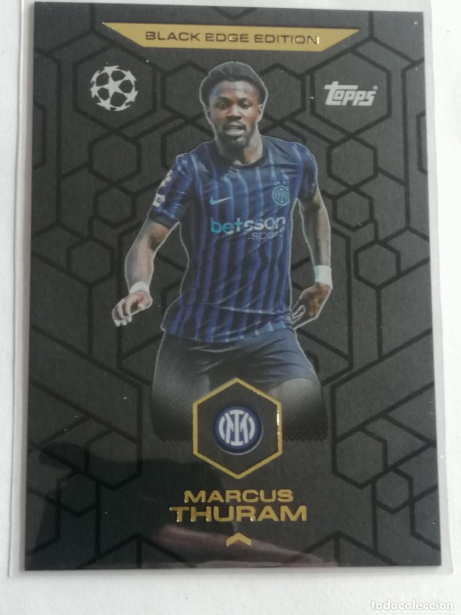Cromos de F&uacute;tbol: TOPPS MATCH ATTAX 2025 2026 BE9 BE 9 MARCUS THURAM ATTAX 26