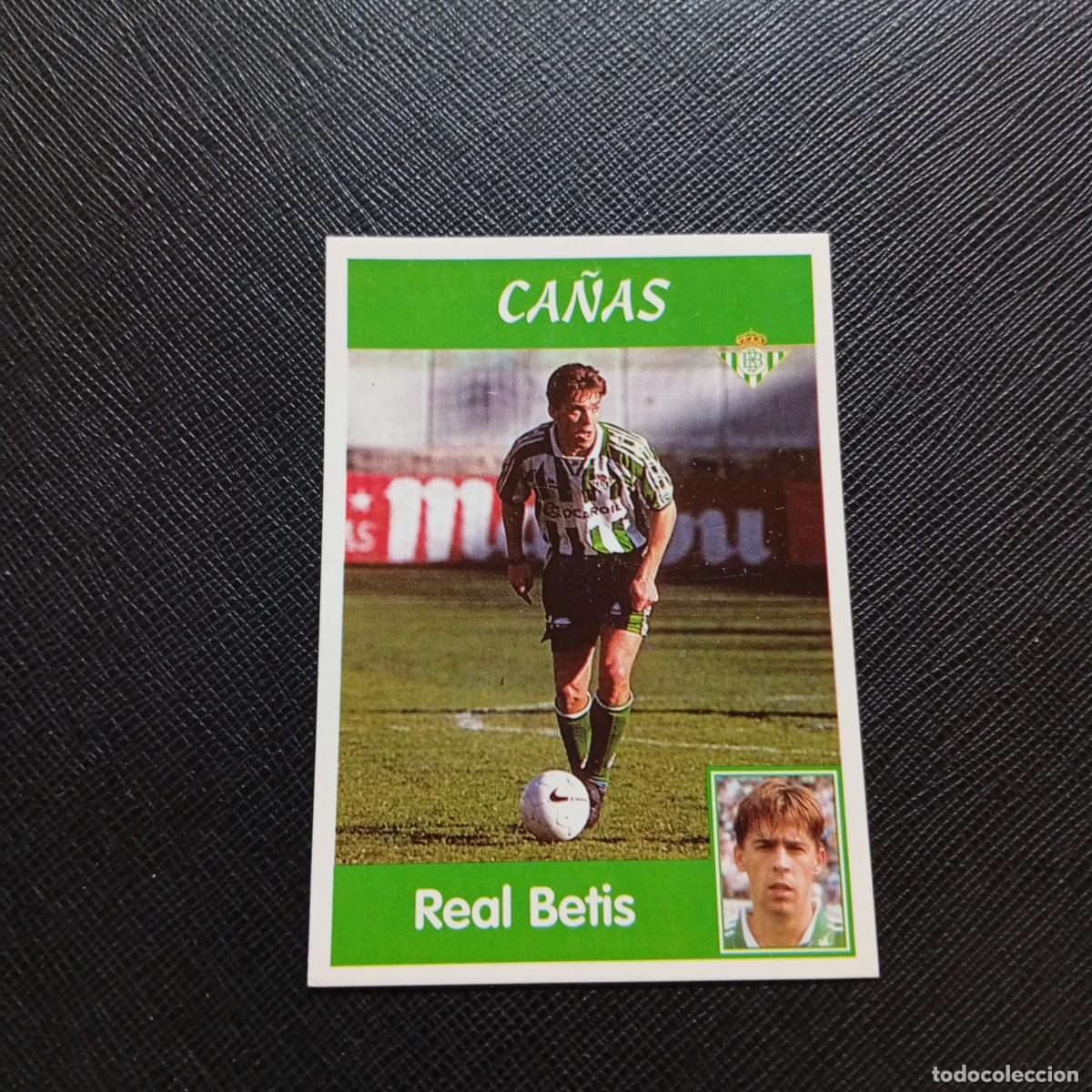 Cromos de F&uacute;tbol: 58 CA&Ntilde;AS REAL BETIS PANINI 1997 1998 CROMO FUTBOL 97 98 - SIN PEGAR - A158 PG469