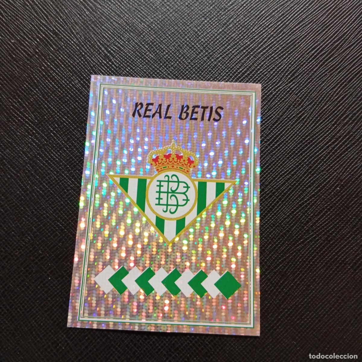 Fu&szlig;ball-Sticker: D ESCUDO REAL BETIS PANINI 1997 1998 CROMO FUTBOL 97 98 - SIN PEGAR - A158 PG469