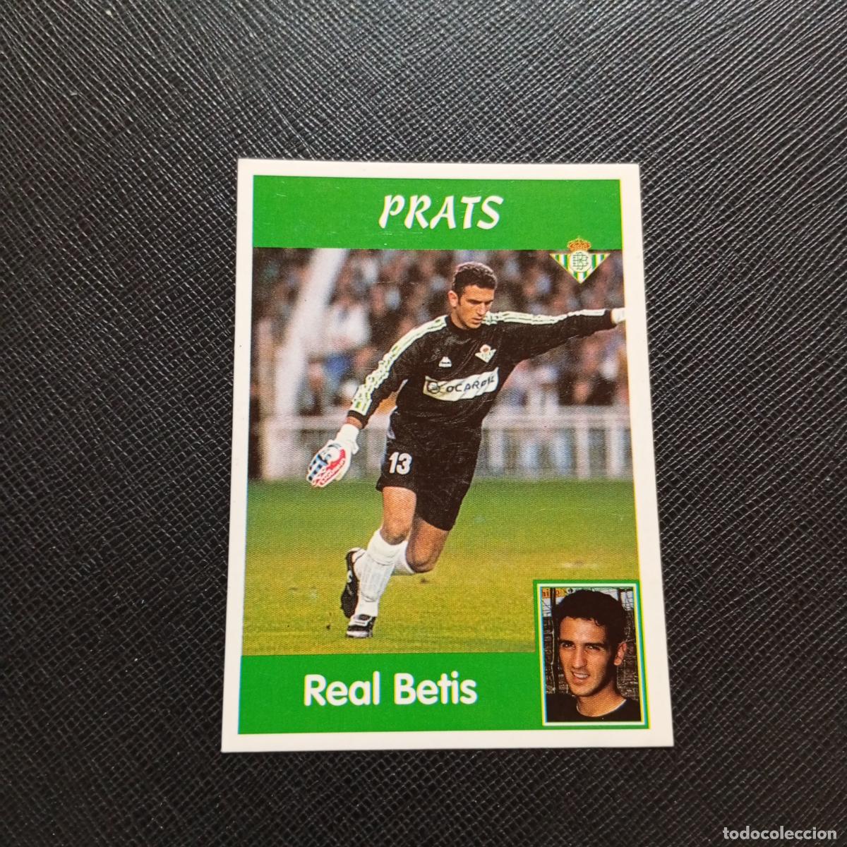 Cartes &agrave; collectionner de Football: 49 PRATS REAL BETIS PANINI 1997 1998 CROMO FUTBOL 97 98 - SIN PEGAR - A158 PG460 B