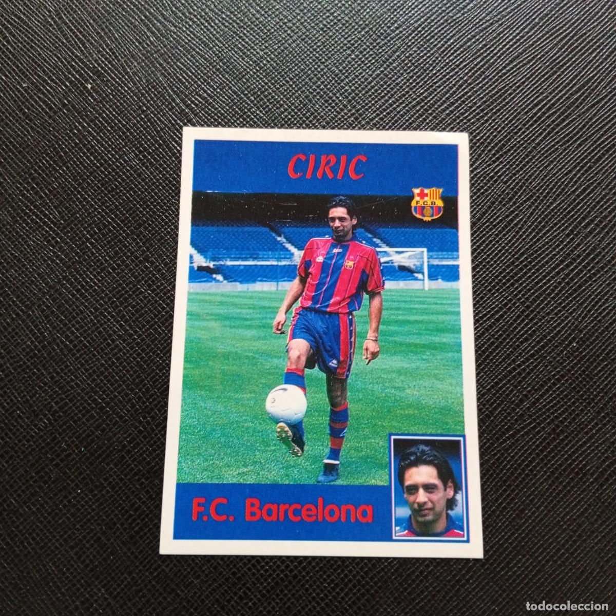 Cromos de F&uacute;tbol: 29A 29 CIRIC BARCELONA PANINI 1997 1998 CROMO FUTBOL 97 98 - SIN PEGAR - A158 PG469