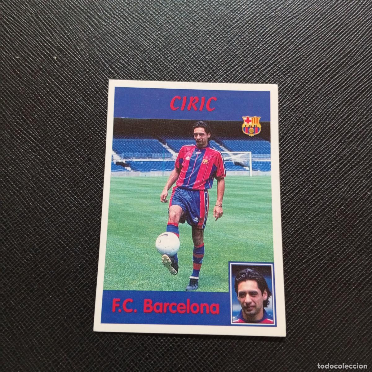 Cromos de F&uacute;tbol: 29A 29 CIRIC BARCELONA PANINI 1997 1998 CROMO FUTBOL 97 98 - SIN PEGAR - A158 PG469 B
