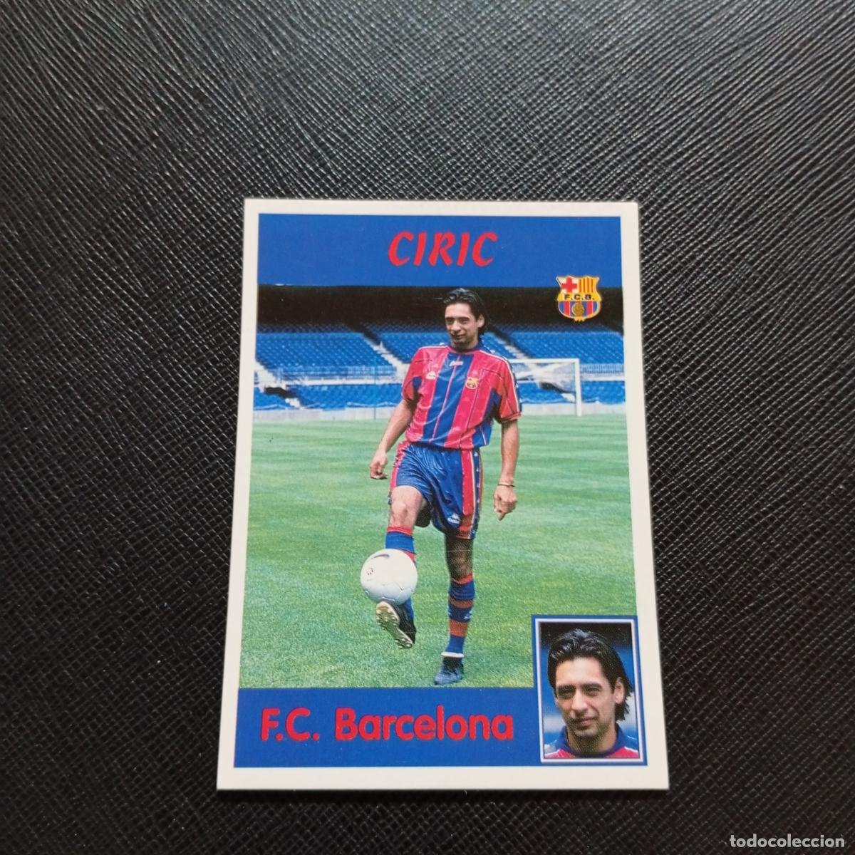 Cromos de F&uacute;tbol: 29A 29 CIRIC BARCELONA PANINI 1997 1998 CROMO FUTBOL 97 98 - SIN PEGAR - A158 PG478