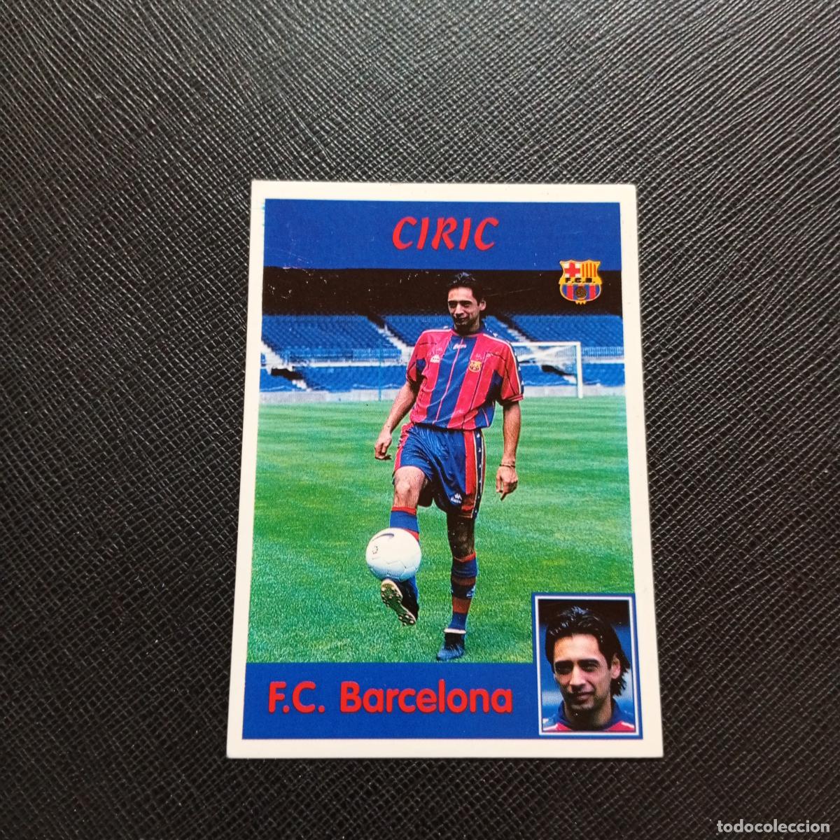 Cromos de F&uacute;tbol: 29A 29 CIRIC BARCELONA PANINI 1997 1998 CROMO FUTBOL 97 98 - SIN PEGAR - A158 PG478 B