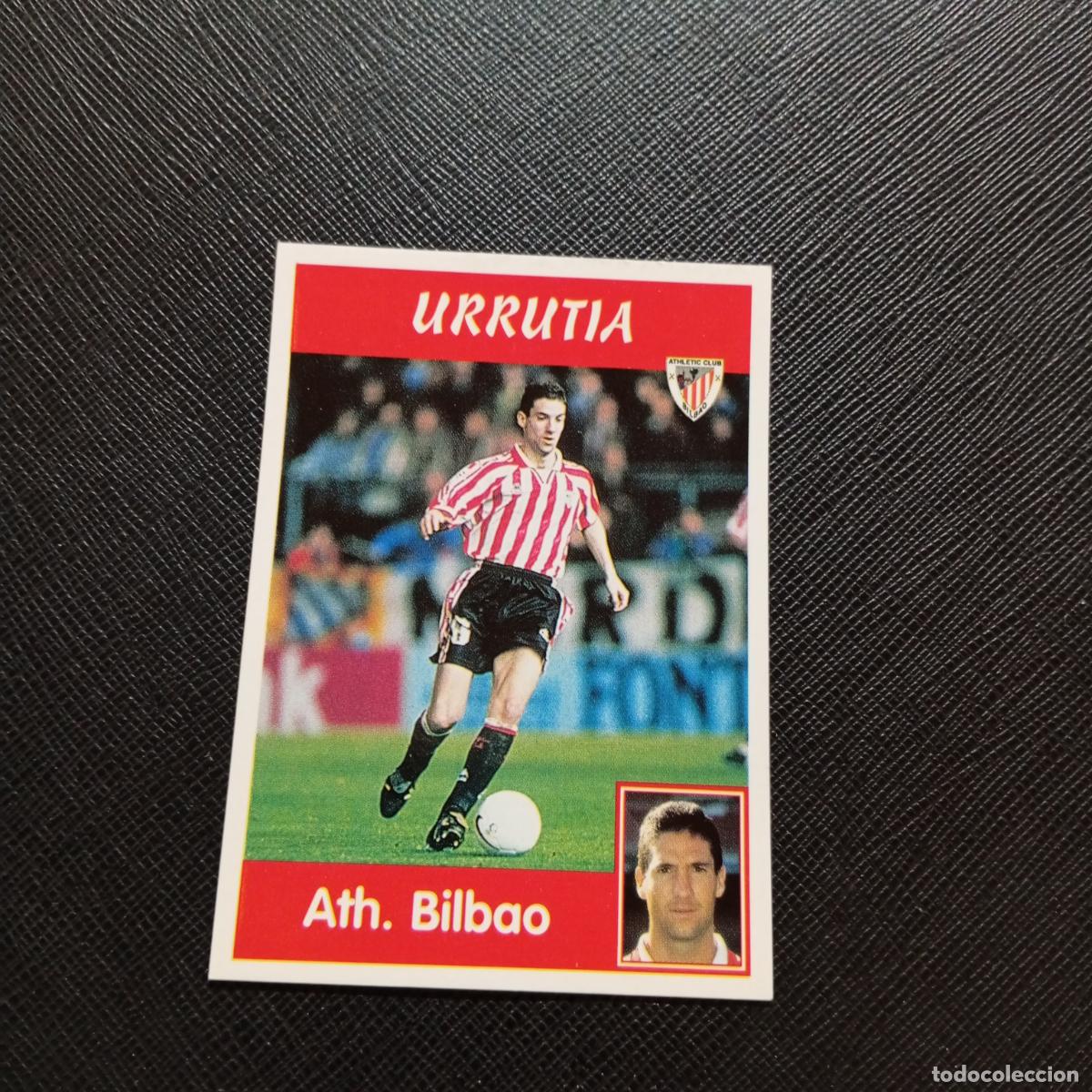 Cromos de F&uacute;tbol: 89 URRUTIA BILBAO PANINI 1997 1998 CROMO FUTBOL 97 98 - SIN PEGAR - A158 PG469
