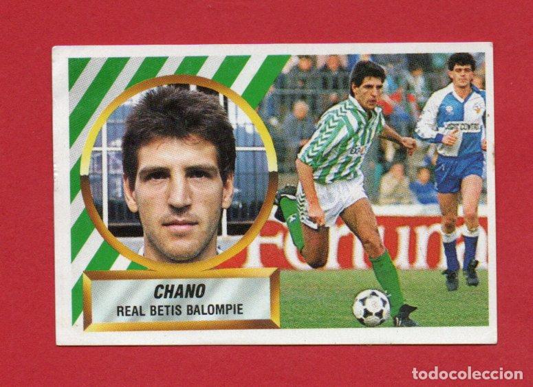 Cromos de F&uacute;tbol: ESTE 88 89 CHANO DEL REAL BETIS SIN # NUEVO SIN PEGAR ESTE 1988 1989