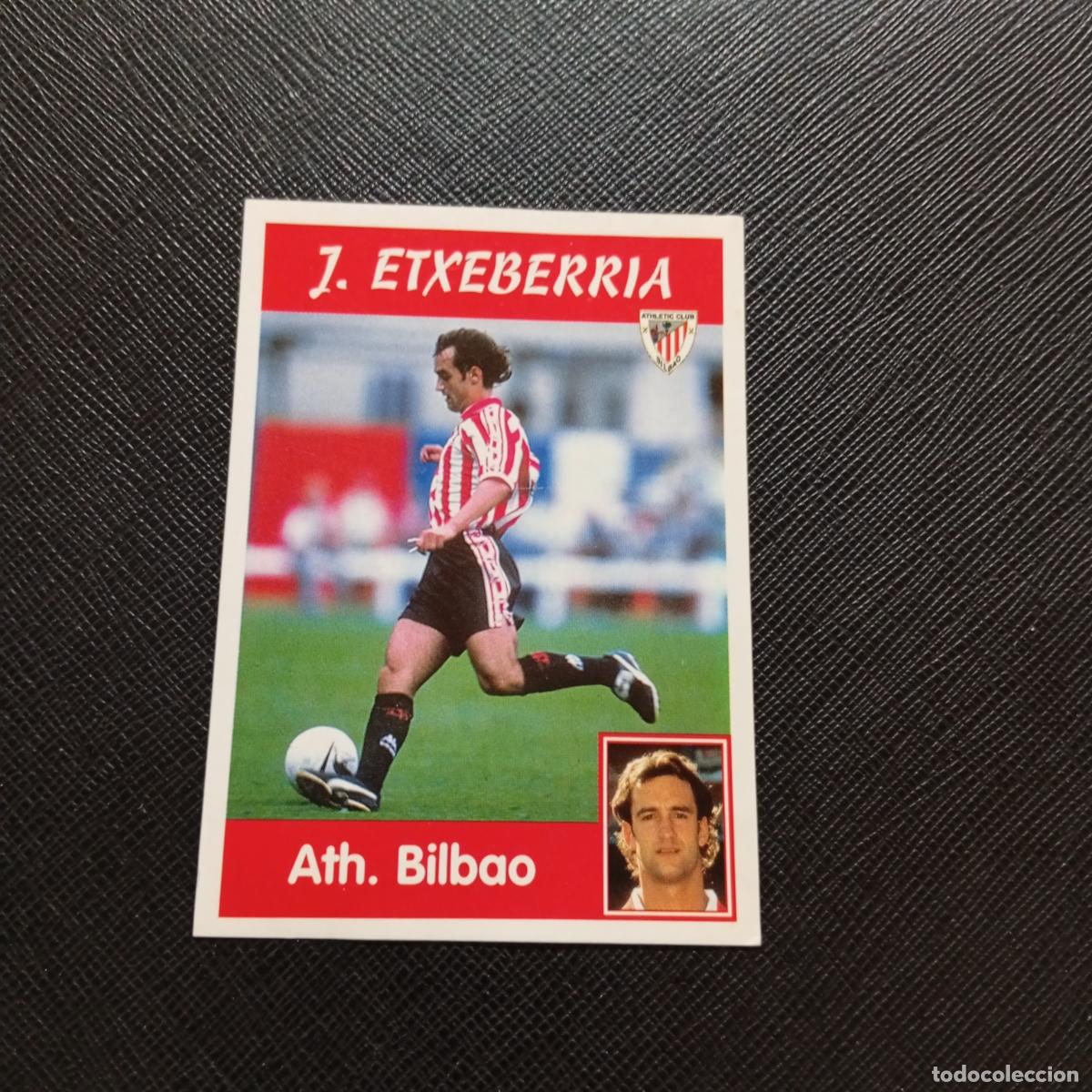 Football Stickers: 93 ETXEBERRIA BILBAO PANINI 1997 1998 CROMO FUTBOL 97 98 - SIN PEGAR - A158 PG478