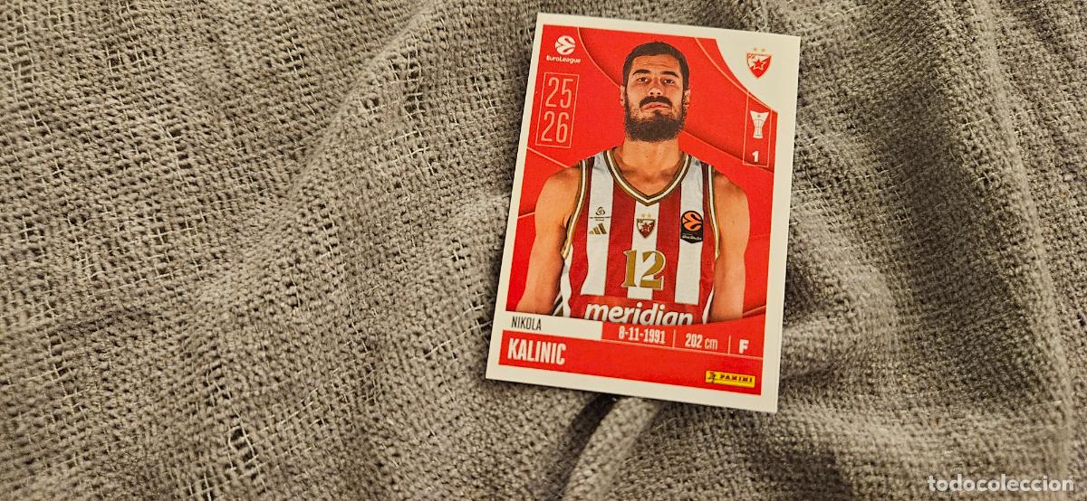 Football Stickers: euroliga 10 punter euroleague 2025 2026 25 26 trading card