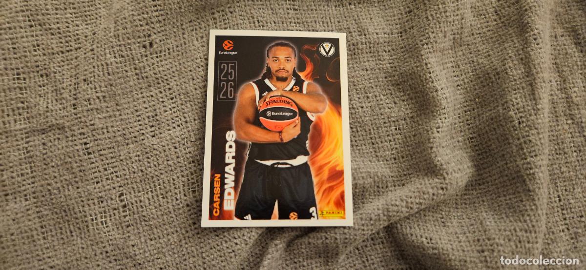 Football Stickers: euroliga 22 edwards euroleague 2025 2026 25 26 trading card
