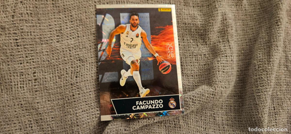 Football Stickers: euroliga 25 campazzo euroleague 2025 2026 25 26 trading card