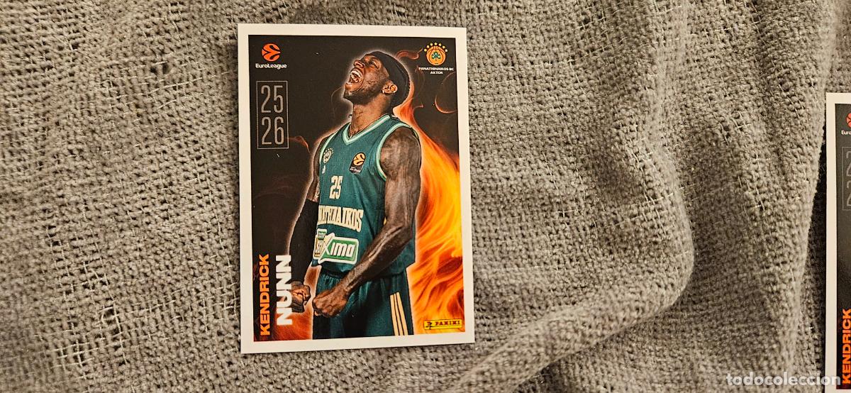 Cromos de Futebol: euroliga nunn 17 euroleague 2025 2026 25 26 trading card
