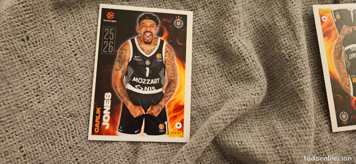 Cromos de Futebol: euroliga jones 19 euroleague 2025 2026 25 26 trading card