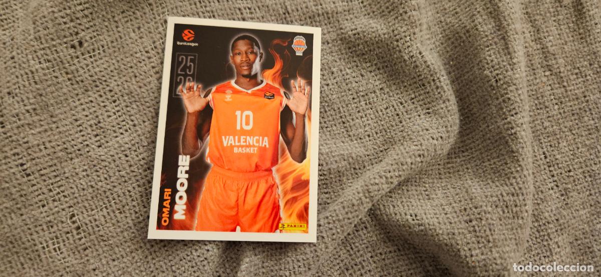 Cromos de Futebol: euroliga 21 moore euroleague 2025 2026 25 26 trading card