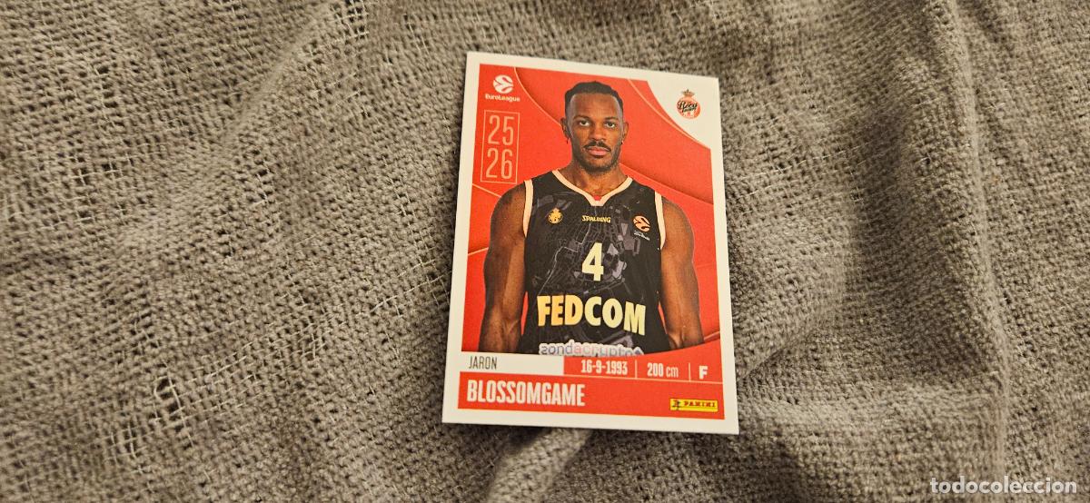 Cartes &agrave; collectionner de Football: euroliga 69 blossongame monaco euroleague 2025 2026 25 26 trading card