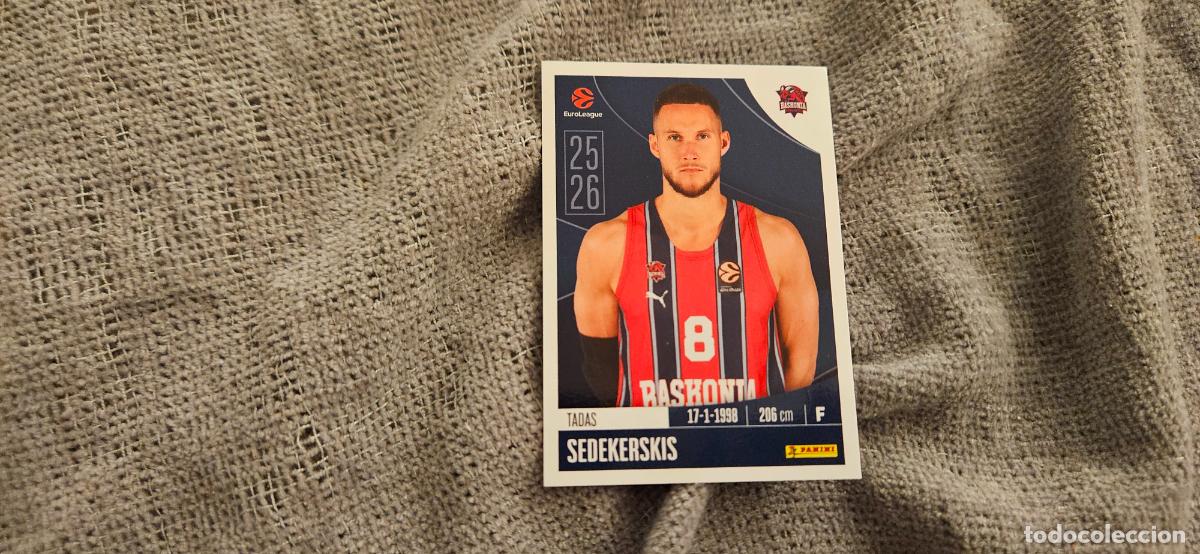 Figurine di Calcio: euroliga 88 sedekerskis baskonia euroleague 2025 2026 25 26 trading card