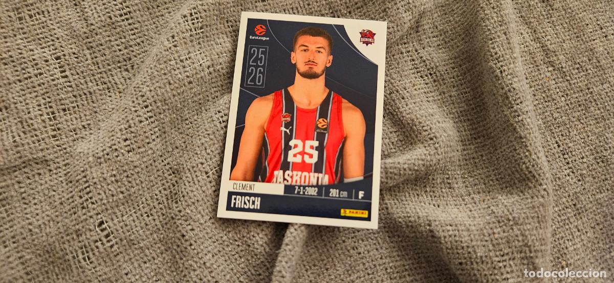 Figurine di Calcio: euroliga 90 frisch baskonia euroleague 2025 2026 25 26 trading card