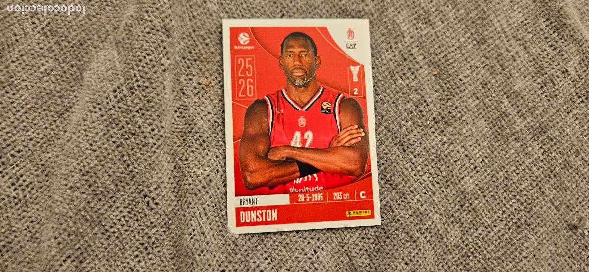 Figurine di Calcio: euroliga dunston 145 milano euroleague 2025 2026 25 26 trading card