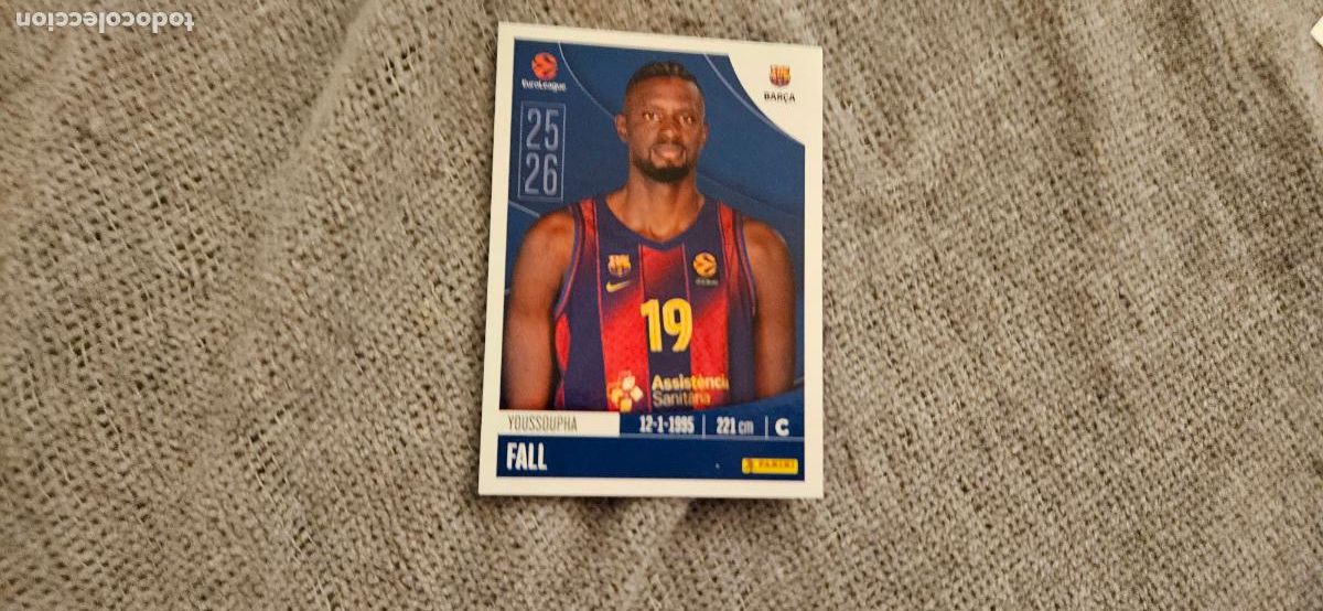Cartes &agrave; collectionner de Football: euroliga 160 fall barcelona euroleague 2025 2026 25 26 trading card