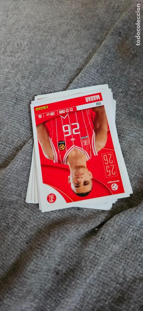 Fu&szlig;ball-Sticker: euroliga hapoel tel aviv madar 206 euroleague 2025 2026 25 26 trading card