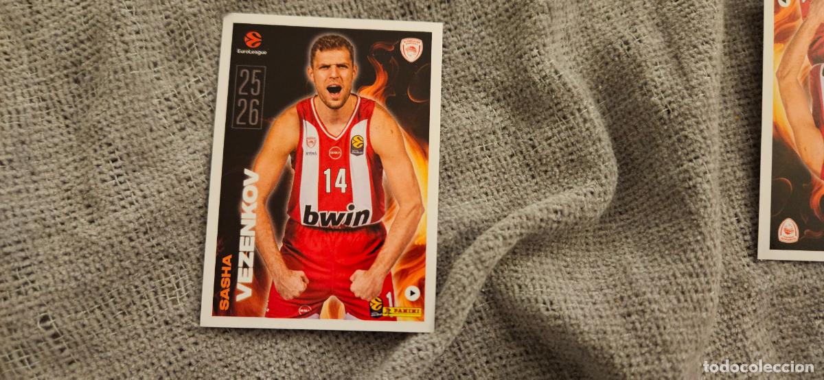 Cromos de Futebol: euroliga vezenkov 16 euroleague 2025 2026 25 26 trading card