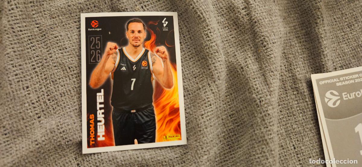 Cromos de Futebol: euroliga14 heurtel euroleague 2025 2026 25 26 trading card