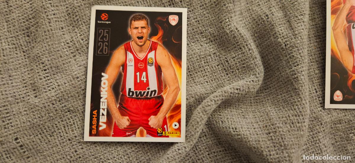 Cartes &agrave; collectionner de Football: euroliga vezenkov 16 euroleague 2025 2026 25 26 trading card