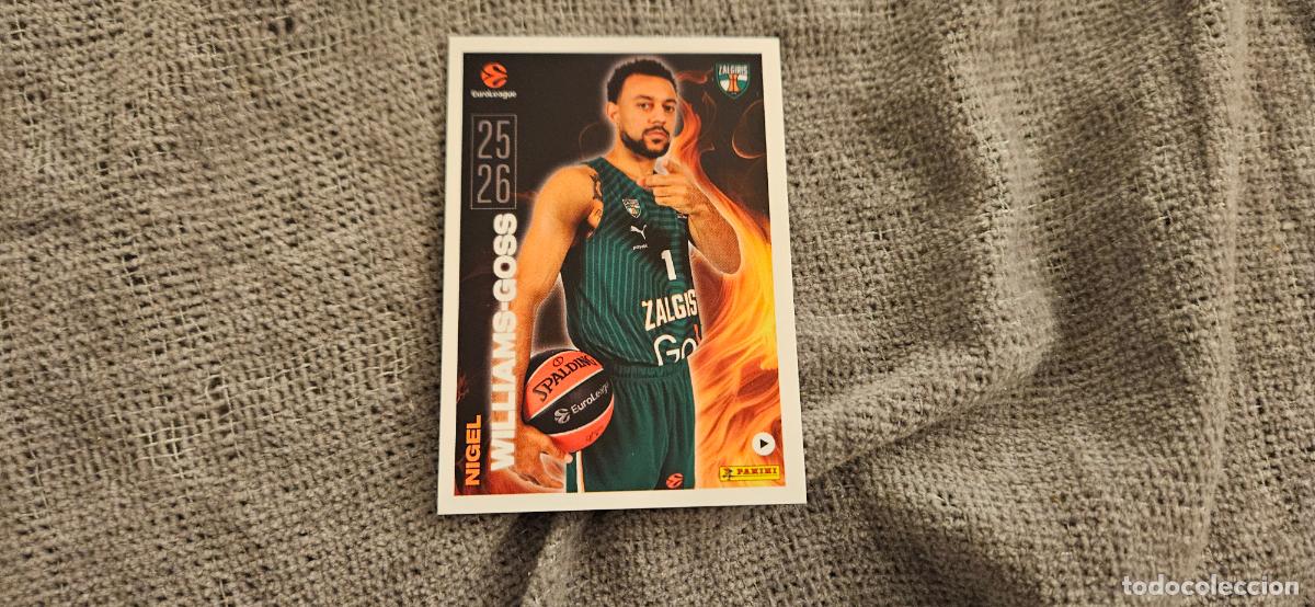 Cartes &agrave; collectionner de Football: euroliga 23 william goss euroleague 2025 2026 25 26 trading card