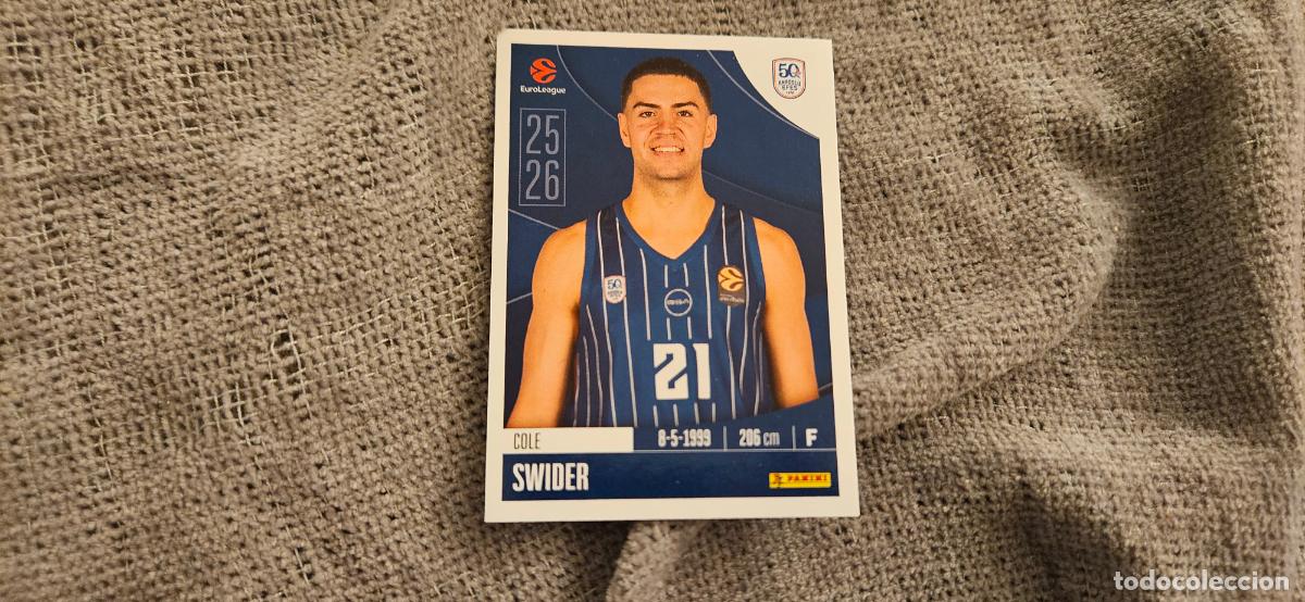 Cartes &agrave; collectionner de Football: euroliga 55 swider effes euroleague 2025 2026 25 26 trading card