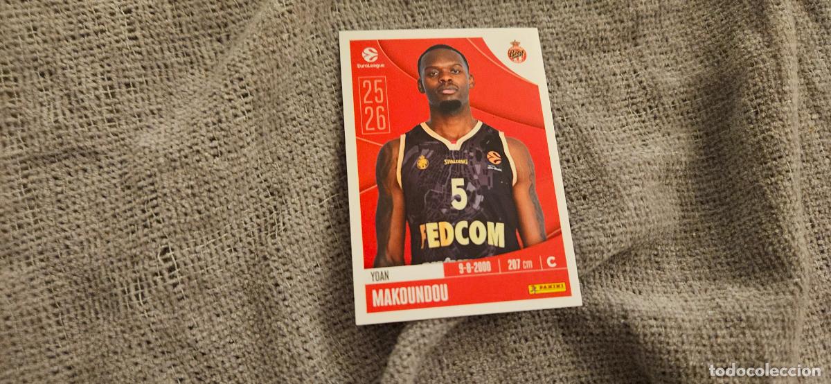 Figurine di Calcio: euroliga 71 begarin monaco euroleague 2025 2026 25 26 trading card