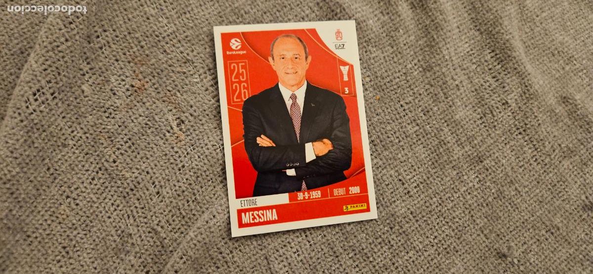 Figurine di Calcio: euroliga 130 messina milano euroleague 2025 2026 25 26 trading card