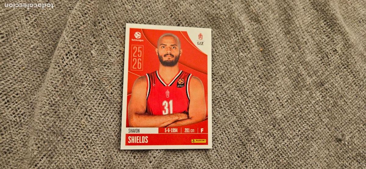 Figurine di Calcio: euroliga 140 shields milano euroleague 2025 2026 25 26 trading card
