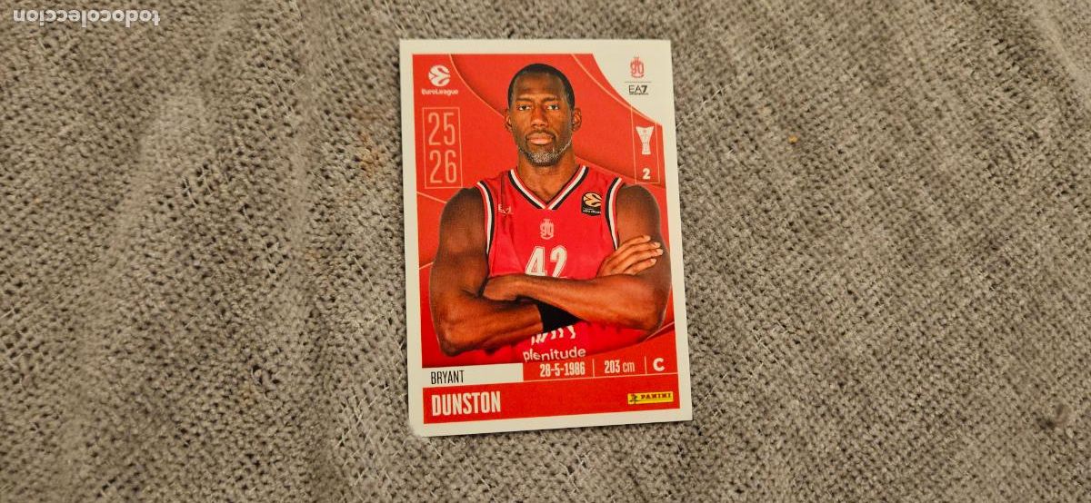 Figurine di Calcio: euroliga dunston 145 milano euroleague 2025 2026 25 26 trading card