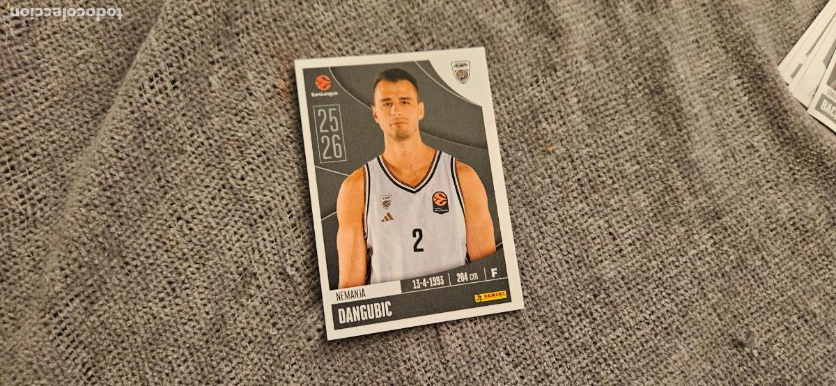 Figurine di Calcio: euroliga 120 dangubic dubai euroleague 2025 2026 25 26 trading card