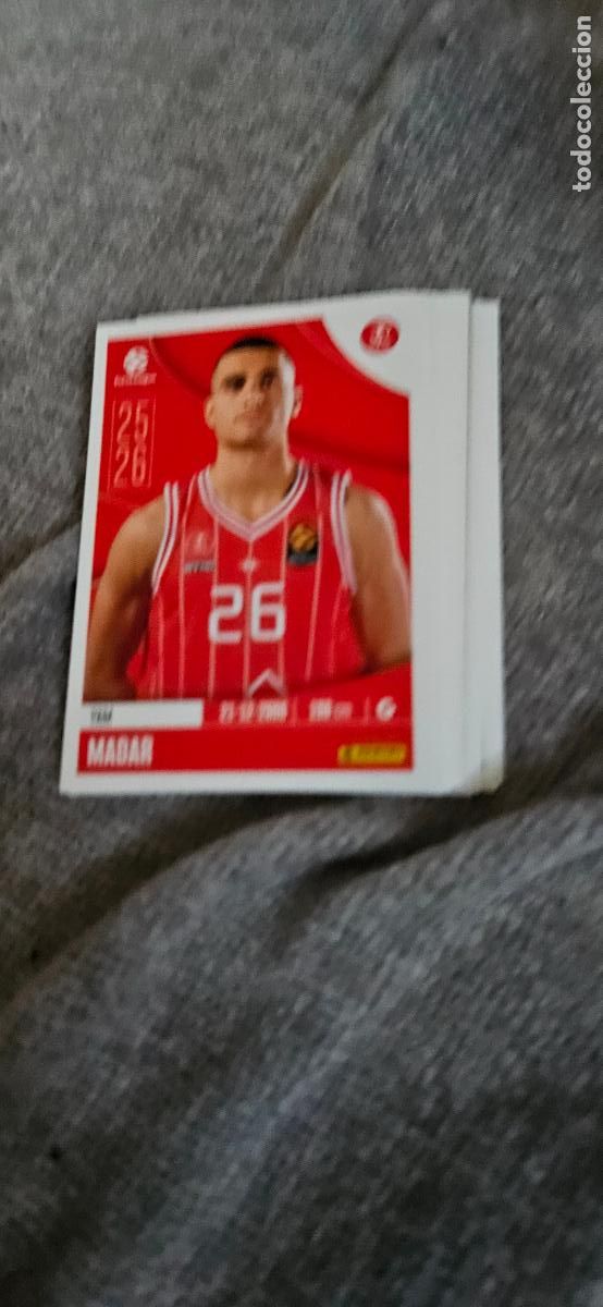 Fu&szlig;ball-Sticker: euroliga hapoel tel aviv madar 206 euroleague 2025 2026 25 26 trading card