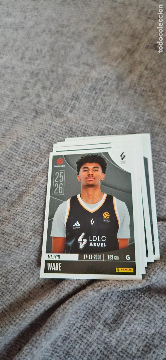 Fu&szlig;ball-Sticker: euroliga asvel harrison 222 euroleague 2025 2026 25 26 trading card