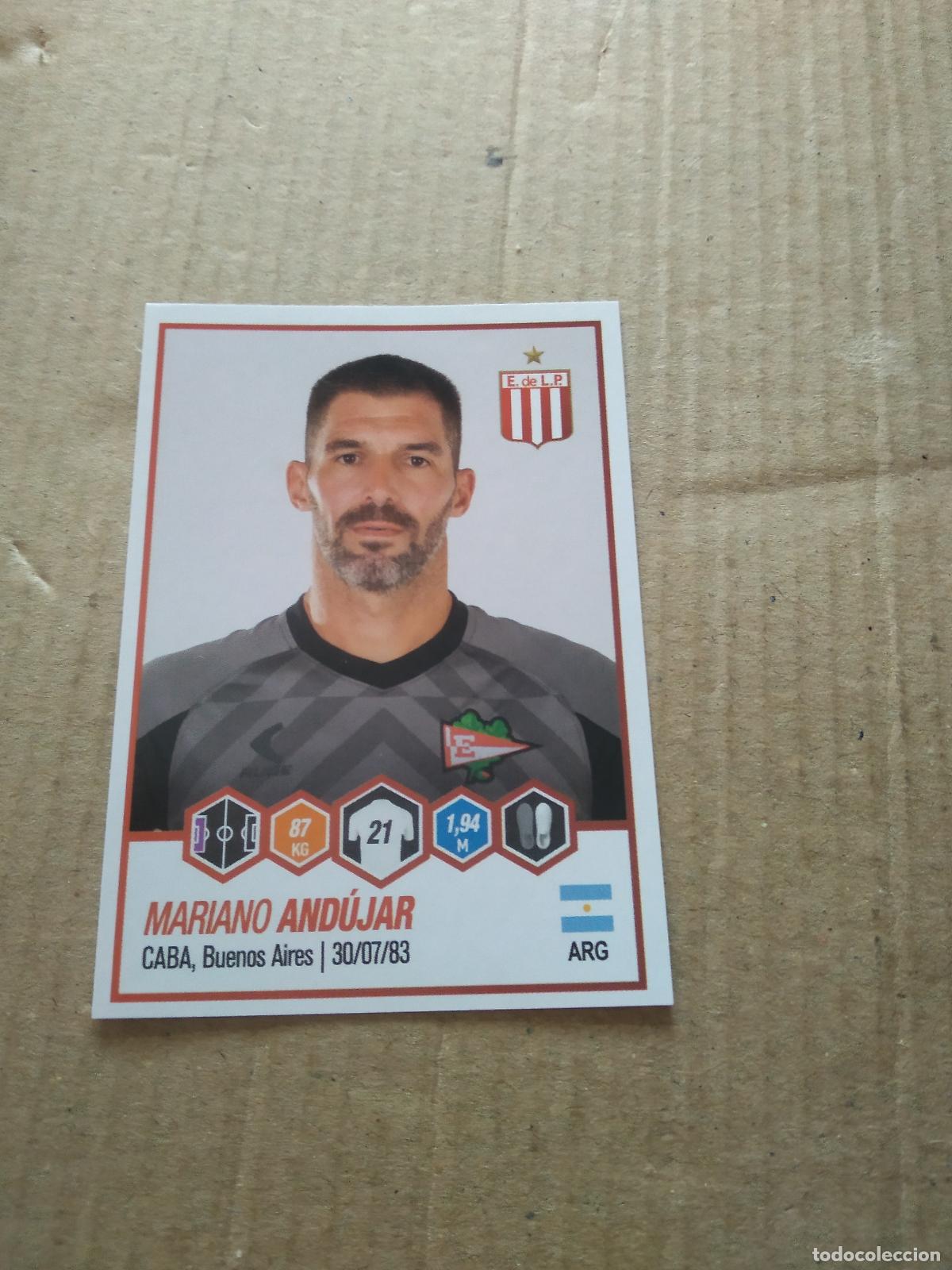 Cromos de F&uacute;tbol: 176 MARIANO ANDUJAR ESTUDIANTES DE LA PLATA CROMO FUTBOL ARGENTINO PANINI LIGA ARGENTINA 2022